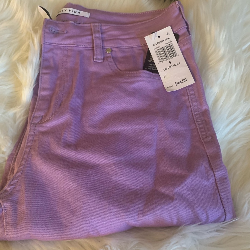 Celebrity pinks jeans